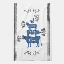 Blauwe  landelijke boerderij