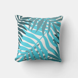 Blauwe lange bladeren kussen