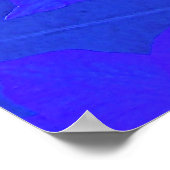 Blauwe, langzame Urchin Afdrukken Poster (Hoek)