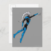 Blauwe lantaarn 10 briefkaart (Voorkant / Achterkant)