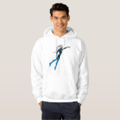 Blauwe lantaarn 10 hoodie (Voorkant volledig)