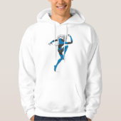 Blauwe lantaarn 1 hoodie (Voorkant)
