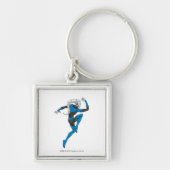 Blauwe lantaarn 1 sleutelhanger (Voorkant)