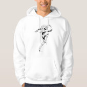 Blauwe lantaarn 3 hoodie (Voorkant)
