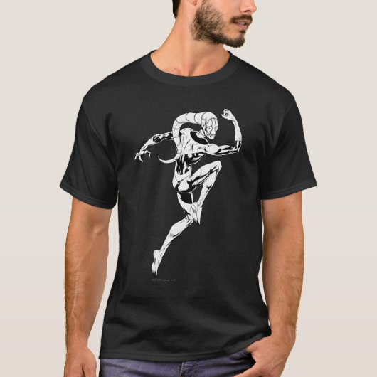 Blauwe lantaarn 3 t-shirt (Voorkant)
