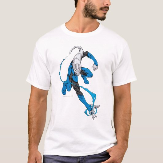 Blauwe lantaarn 7 t-shirt (Voorkant)