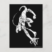 Blauwe lantaarn 9 briefkaart (Voorkant)