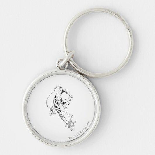 Blauwe lantaarn 9 sleutelhanger (Voorkant)