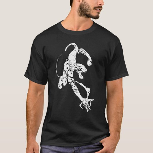 Blauwe lantaarn 9 t-shirt (Voorkant)