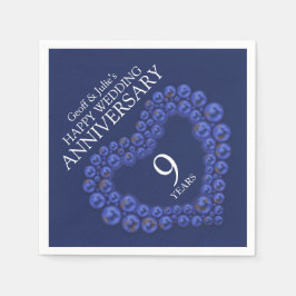 blauwe Lapis Lazuli gehuld Servet