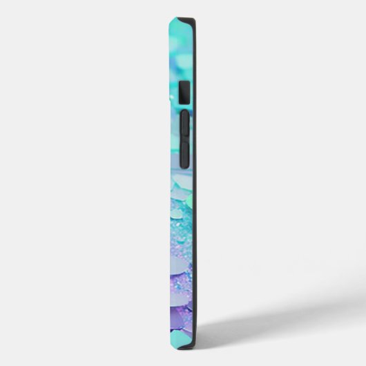 Blauwe Lavendel Mint Glitter iPhone Mate Stoer Hoe Case-Mate iPhone Case (Achterkant / Links)