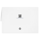 Blauwe Lazuli Bunting Bird bedankkaart (Achterkant Horizontaal)