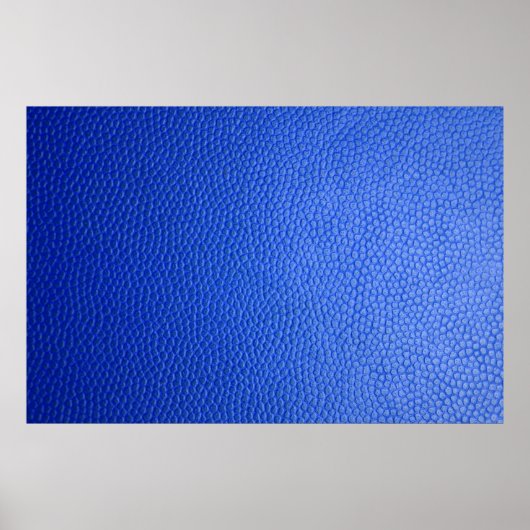 Blauwe lederhuid textuur poster (Voorkant)
