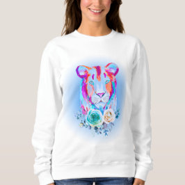 Blauwe leeuwin sweatshirt