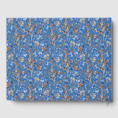 Blauwe legante ventilatiehal gastenboek (Achterkant)