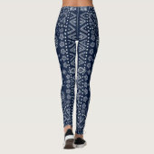 blauwe leggings (Achterkant)