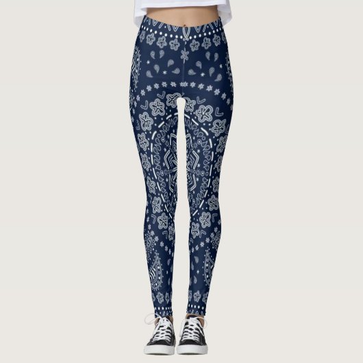 blauwe leggings (Voorkant)