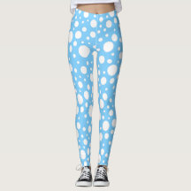 Blauwe Leggings