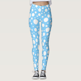 Blauwe Leggings