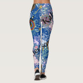 Blauwe Leggings (Achterkant)