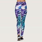 Blauwe Leggings (Achterkant)