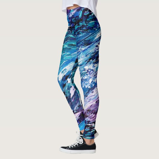 Blauwe Leggings (Links)