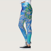 Blauwe Leggings (Links)