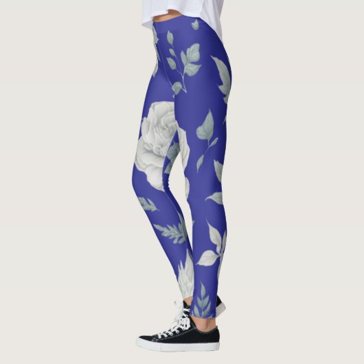 Blauwe Leggings (Links)