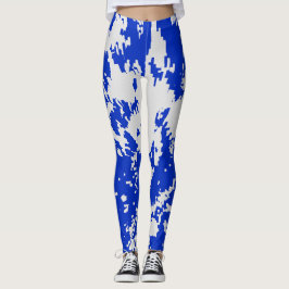 Blauwe Leggings