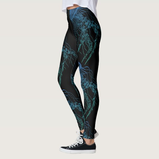 Blauwe Leggings (Links)