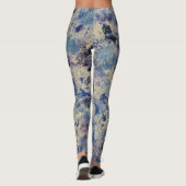 Blauwe Leggings (Achterkant)