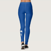 Blauwe leggings (Achterkant)