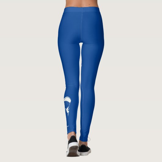 Blauwe leggings (Achterkant)