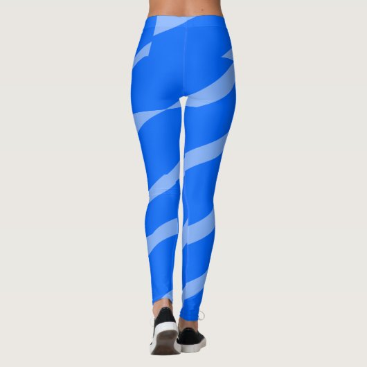 Blauwe leggings (Achterkant)