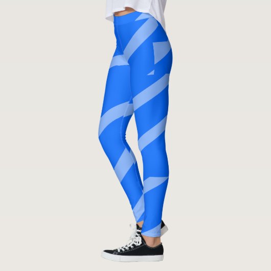 Blauwe leggings (Links)