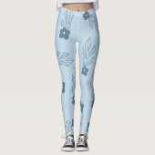 BLAUWE LEGGINGS (Voorkant)
