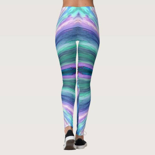 Blauwe Leggings (Achterkant)