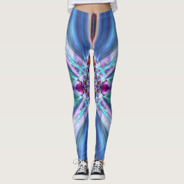 Blauwe Leggings
