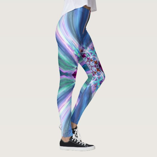 Blauwe Leggings (Rechts)