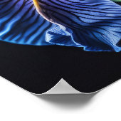 Blauwe Lelie II Poster (Hoek)