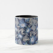 Blauwe lelies mok (Midden)