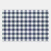 Blauwe lelijke kersttrui-buffels inpakpapier vel (Voorkant 2)