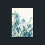 Blauwe lente canvas afdruk<br><div class="desc">Blue Spring I van Tim OToole. Biedt blauw meel in een abstract-achtig design.</div>