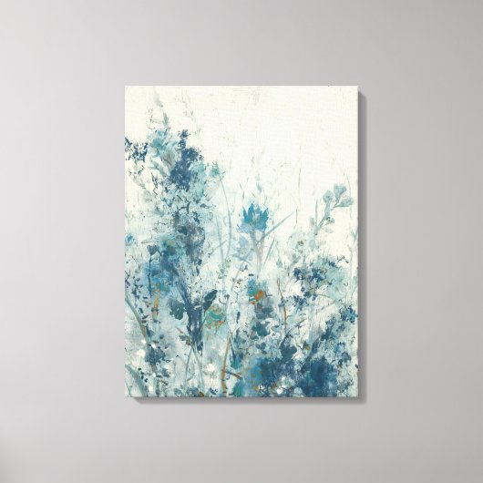 Blauwe lente canvas afdruk (Voorkant)
