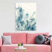 Blauwe lente canvas afdruk (Insitu (Woonkamer))