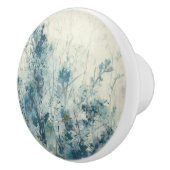 Blauwe lente keramische knop (Rechts)