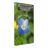 blauwe lente - klembord (Schuin)