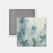 Blauwe lente magneet (Voorkant / Achterkant)