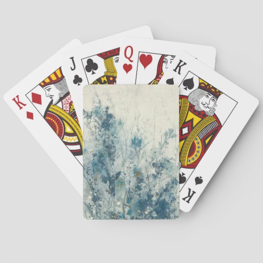 Blauwe Lente Pokerkaarten (Achterkant)