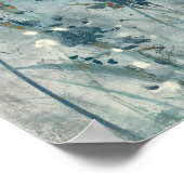 Blauwe lente poster (Hoek)